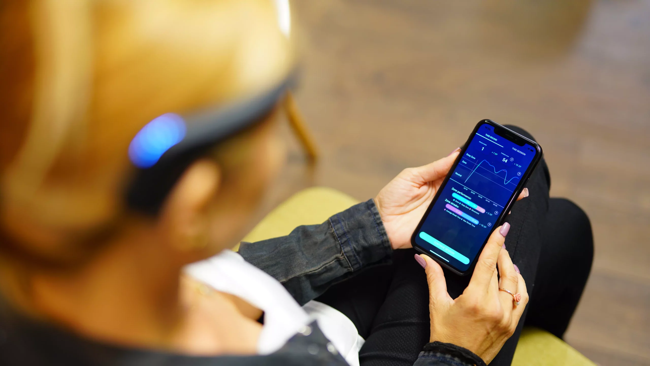 All Ages Telehealth Muse headset for EEG, brain mapping and neurofeedback - Zephyr Neuro